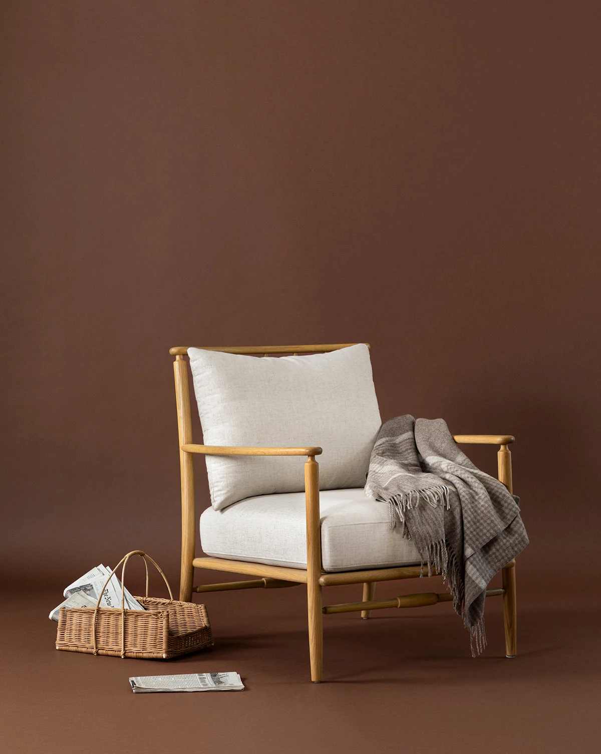 Zora Rattan Basket 3 Zora Rattan Basket - Image 3