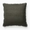 Abbey Silk Fringe Pillow Cover