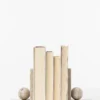 Adar Marble Bookends (Set Of 2)