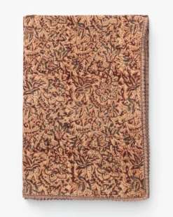 Anarkali Block Print Floral Tablecloth