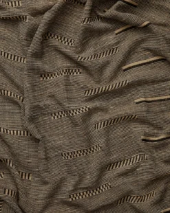 Anwar Woven Throw -Decoration Series Store AnwarWovenThrow MBED0209 BLK OS D2