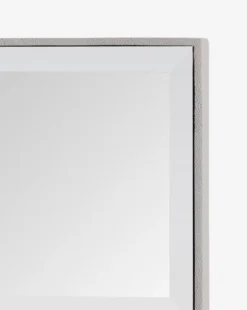 Ariel Rectangle Mirror -Decoration Series Store ArielRectangleMirror MMIR0308 CGY 22x42 D2