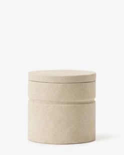 Barton Sandstone Canister 13 Barton Sandstone Canister -Decoration Series Store BartonSandstoneCanister MBTH0246 WHT L MAIN