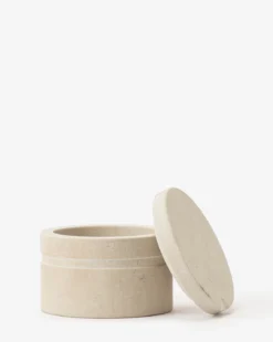 Barton Sandstone Canister 12 Barton Sandstone Canister -Decoration Series Store BartonSandstoneCanister MBTH0246 WHT S D1