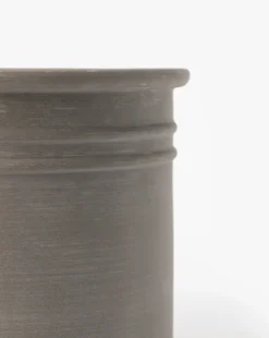 Bolton Ceramic Planter -Decoration Series Store BoltonCeramicPlanter MDCR2461 GRY 11 D1