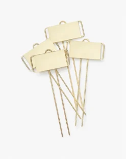 Brass Garden Tags (Set Of 4)