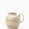 Brown Stoneware Pitcher