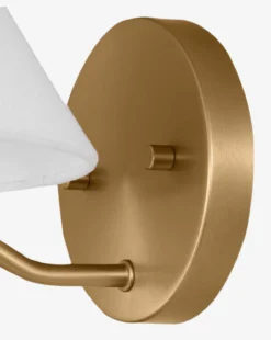 Burke Medium Sconce -Decoration Series Store BurkeMediumSconce MHLT1672 SBR OS D3 T