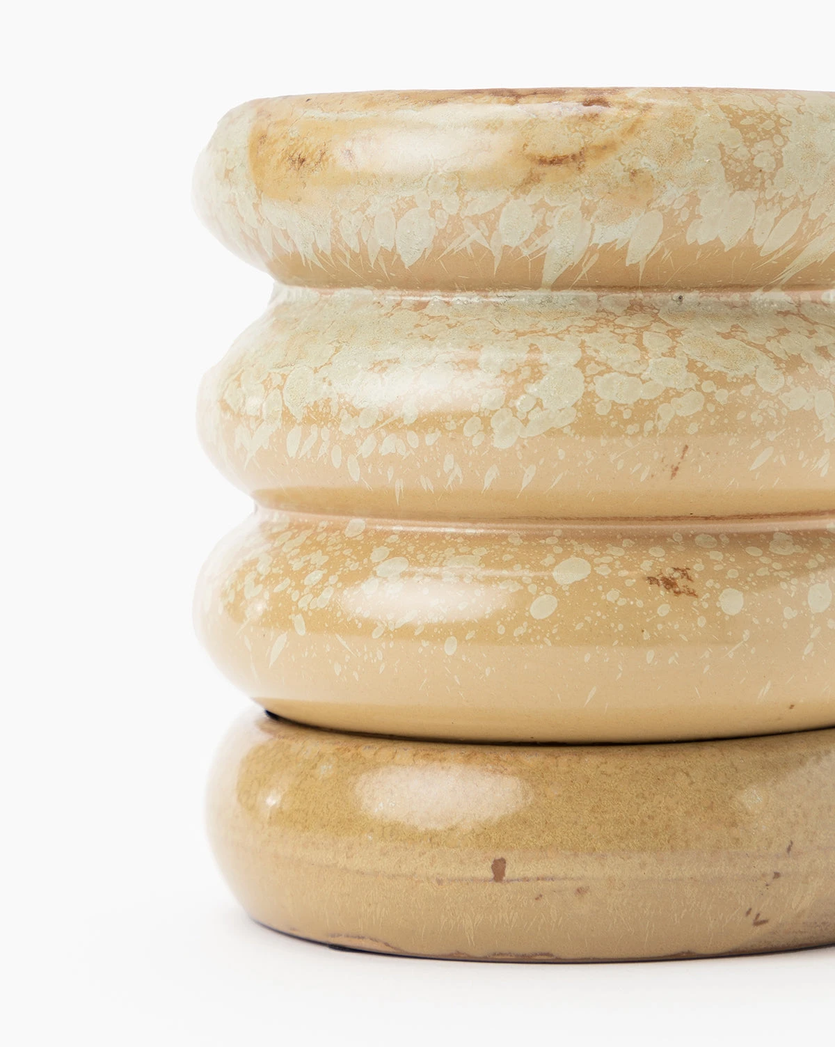 Butterscotch Stoneware Planter 4 Butterscotch Stoneware Planter - Image 4