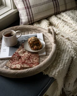 Round Wicker Tray -Decoration Series Store Catalogue Shoot 62