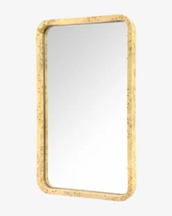Clarissa Burl Mirror -Decoration Series Store ClarissaBurlMirror MMIR0337 BRL L D1 T