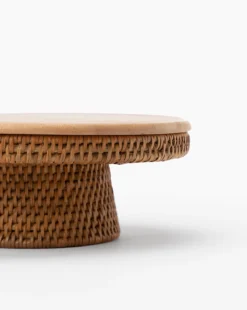 Cooper Pedestal -Decoration Series Store CooperPedestal MDCR2390 NAT OS D1