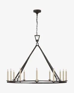 Darlana Single Ring Chandelier -Decoration Series Store DarlanaSingleRingChandelier MLHT1710 AIR XL MAIN T