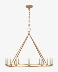 Darlana Single Ring Chandelier -Decoration Series Store DarlanaSingleRingChandelier MLHT1710 GIR L MAIN T
