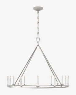 Darlana Single Ring Chandelier -Decoration Series Store DarlanaSingleRingChandelier MLHT1710 PNI L MAIN T