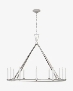 Darlana Single Ring Chandelier -Decoration Series Store DarlanaSingleRingChandelier MLHT1710 PNI XL MAIN T