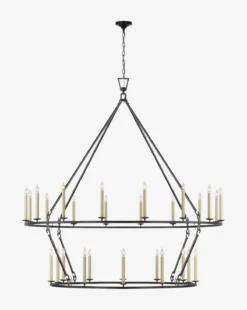 Darlana Two-Tiered Ring Chandelier -Decoration Series Store DarlanaTwo TieredRingChandelier MLHT0141 AIR GR T