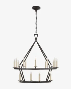 Darlana Two-Tiered Ring Chandelier