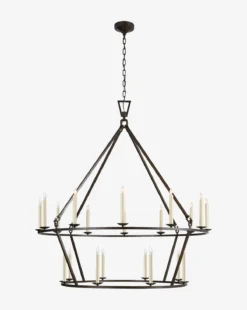 Darlana Two-Tiered Ring Chandelier -Decoration Series Store DarlanaTwo TieredRingChandelier MLHT0141 AIR XL