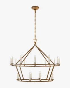 Darlana Two-Tiered Ring Chandelier -Decoration Series Store DarlanaTwo TieredRingChandelier MLHT0141 GIR L