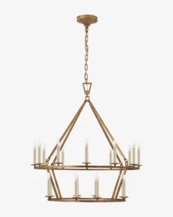 Darlana Two-Tiered Ring Chandelier -Decoration Series Store DarlanaTwo TieredRingChandelier MLHT0141 GIR M