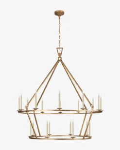 Darlana Two-Tiered Ring Chandelier -Decoration Series Store DarlanaTwo TieredRingChandelier MLHT0141 GIR XL