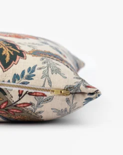 Elwynne Floral Pillow Cover -Decoration Series Store ElwynneFloralPillowCover MPLW1401 MLT 20x20 D1 T