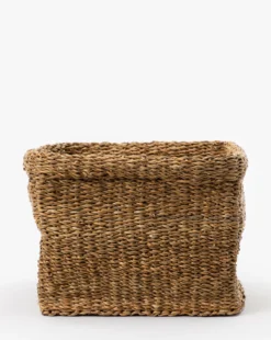 Emberly Woven Basket 10 Emberly Woven Basket -Decoration Series Store EmberlyWovenBasket MDCR2660 NAT L