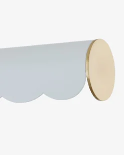 Fifi Sconce -Decoration Series Store FifiSconce MLHT1800 WHT L D1 T