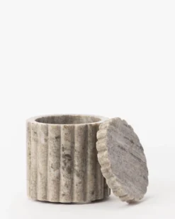 Forster Marble Canister -Decoration Series Store ForsterMarbleCanister MBTH0357 BGE L D1 T
