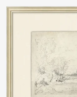 French Countryside III -Decoration Series Store FrenchCountrysideSketch MART1358 NEU 24x19 F D1
