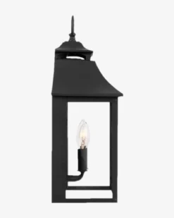 Galena Outdoor Pocket Wall Lantern -Decoration Series Store GalenaOutdoorPocketWallLantern MLHT1597 BLK OS D1