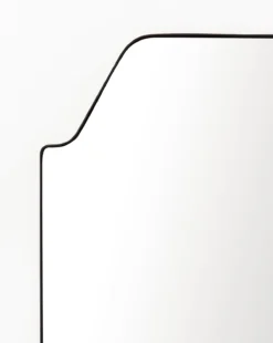 Giles Floor Mirror -Decoration Series Store GilesFloorMirror MMIR0242 BLK 37x78 D2