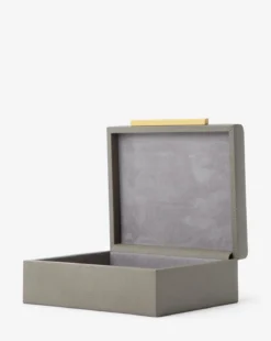 Gray Shagreen Box 10 Gray Shagreen Box -Decoration Series Store GrayShagreenBox MDCR2448 GRY OS D1