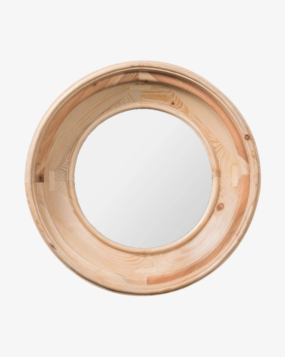 Greta Round Pine Mirror 1 Greta Round Pine Mirror