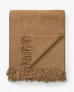 Hadlee Boucle Throw -Decoration Series Store HadleeBoucleThrow MBED0222 TAN OS D1