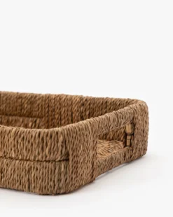 Hand-Woven Bankuan Tray -Decoration Series Store Hand WovenBankuanTray MDCR2488 NAT OS D2