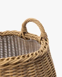 Lightwash Handled Planter Basket 8 Lightwash Handled Planter Basket -Decoration Series Store HandledPlanterBasket MDCR2790 LTW D1 T