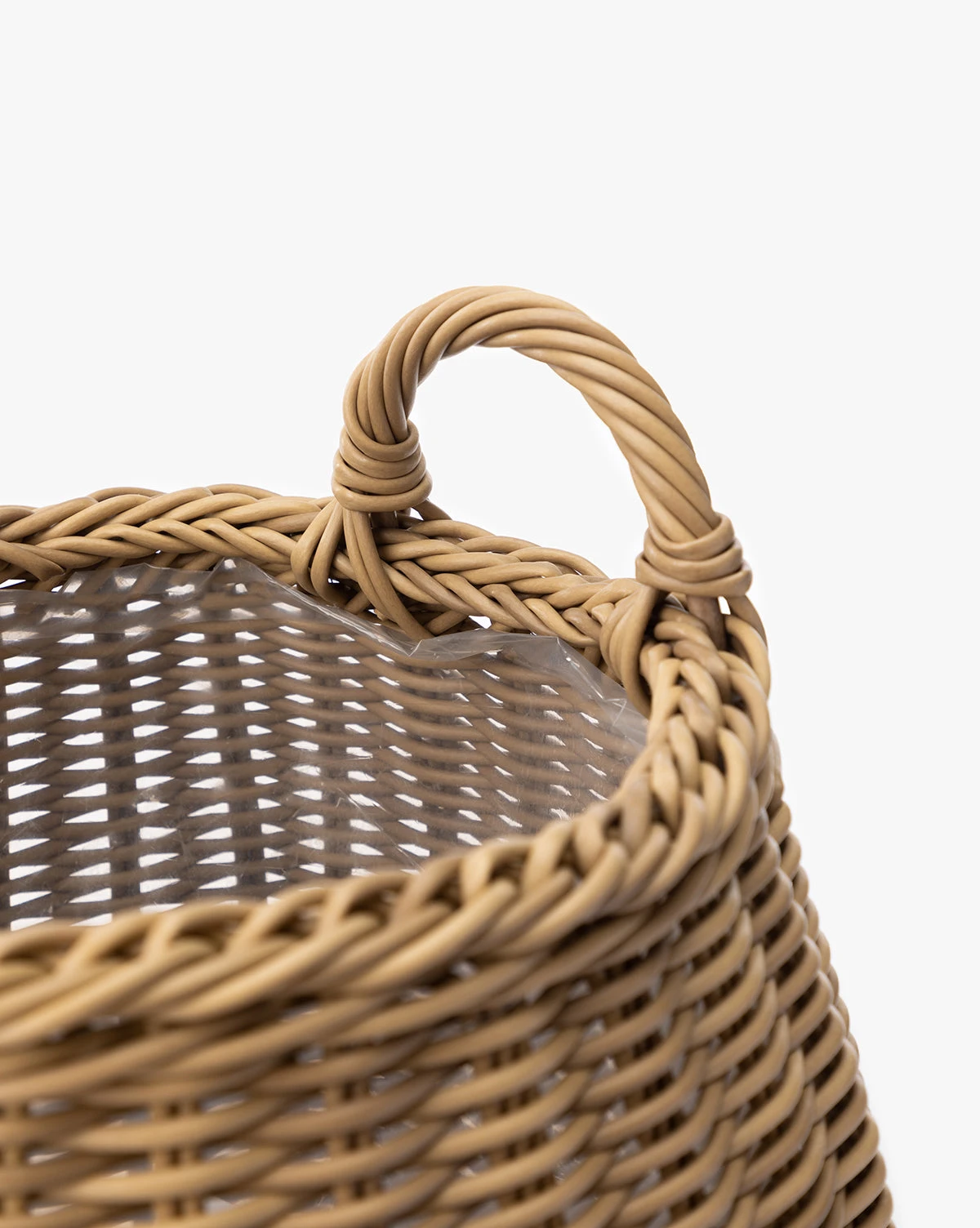 Lightwash Handled Planter Basket 4 Lightwash Handled Planter Basket - Image 4