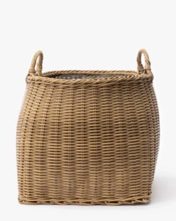 Lightwash Handled Planter Basket 7 Lightwash Handled Planter Basket -Decoration Series Store HandledPlanterBasket MDCR2790 LTW L MAIN T