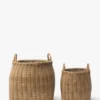 Lightwash Handled Planter Basket
