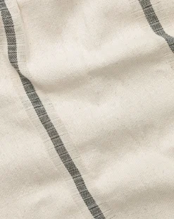 Helena Soft Fringe Black & Cream Blanket -Decoration Series Store HelenaSoftFringeBlack CreamBlanket MBED0136 BAW Q D2