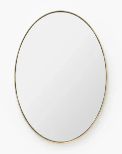 Hogan Oval Mirror -Decoration Series Store HoganOvalMirror MMIR0214 BRS 24x34 MAIN ee3214f0 157a 41ab 936b c56453cddb31