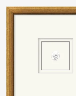 Intaglio Lady -Decoration Series Store IntaglioLady MART1539 WHT 14x18 F D1