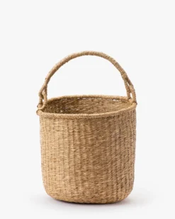 Ivar Hand-Woven Basket -Decoration Series Store IvarHand WovenBasket MDCR2658 NAT S