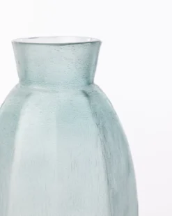 Jaylen Blue Glass Vase -Decoration Series Store JaylenBlueGlassVase MDCR2755 BLU OS D1 T