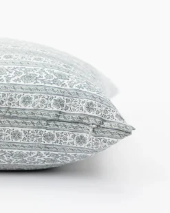 Jeanne Pillow Cover -Decoration Series Store JeannePillowCover MPLW1112 BLU 20x20 D1