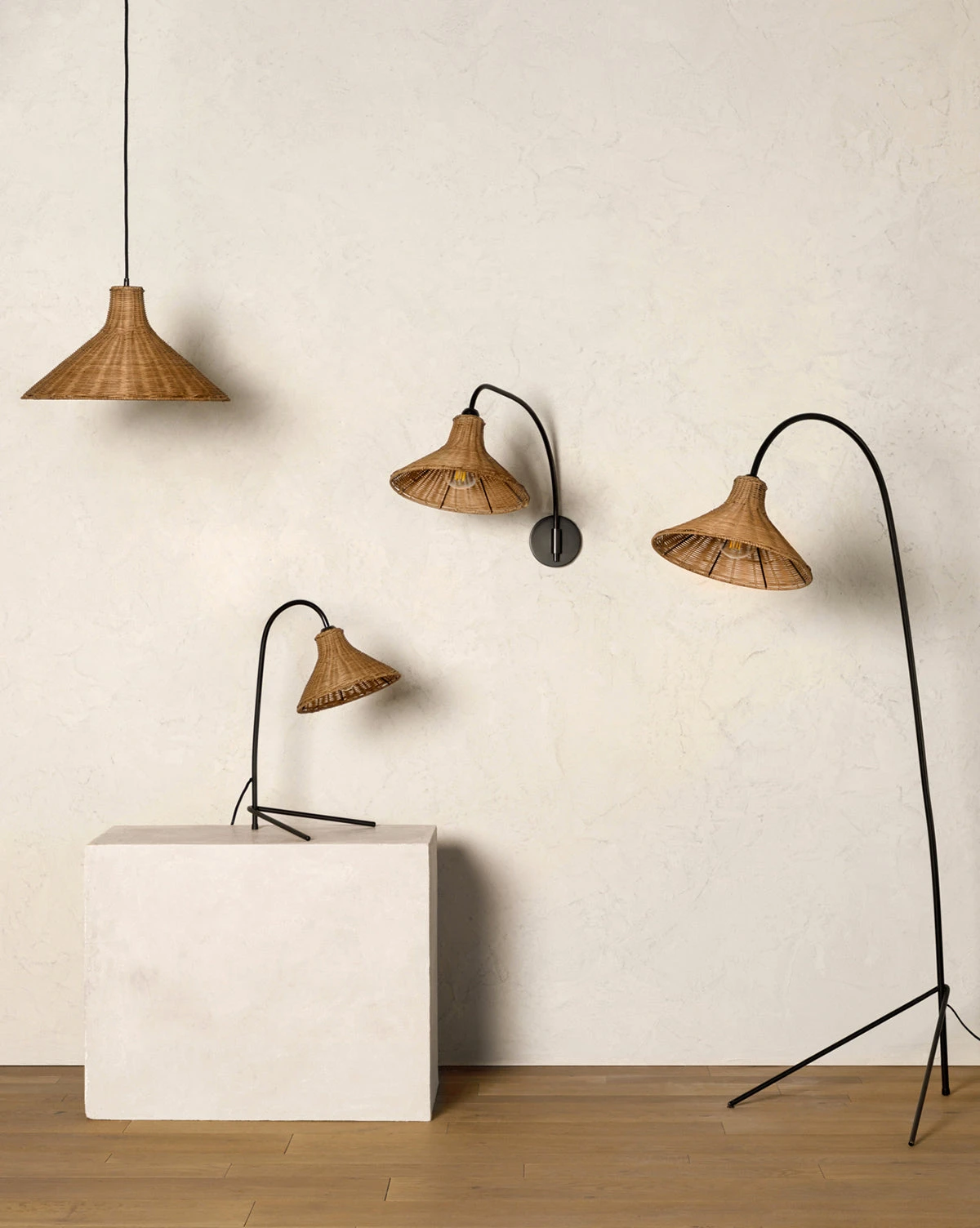 Johanson Woven Floor Lamp 4 Johanson Woven Floor Lamp - Image 4