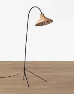 Johanson Woven Floor Lamp