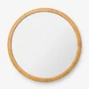 Jovie Woven Circle Mirror